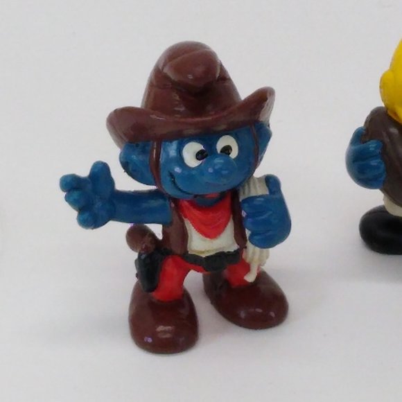 Smurfs PVC Figurines Made by Schleigh PEYO from 1977-1981 Vintage - Picture 2 of 9